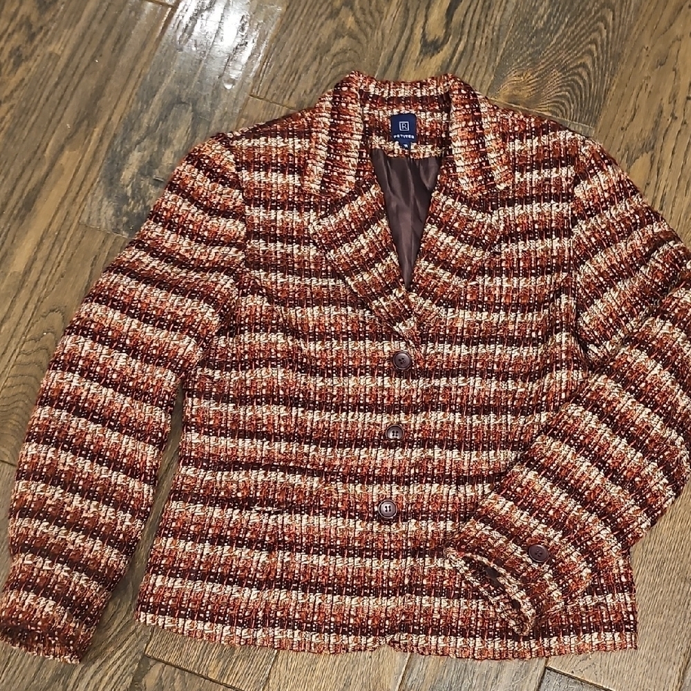 VINTAGE Multicolor tweed Blazer